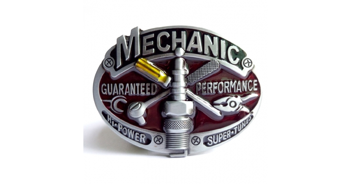 Mechanic Tool Belt Buckle 